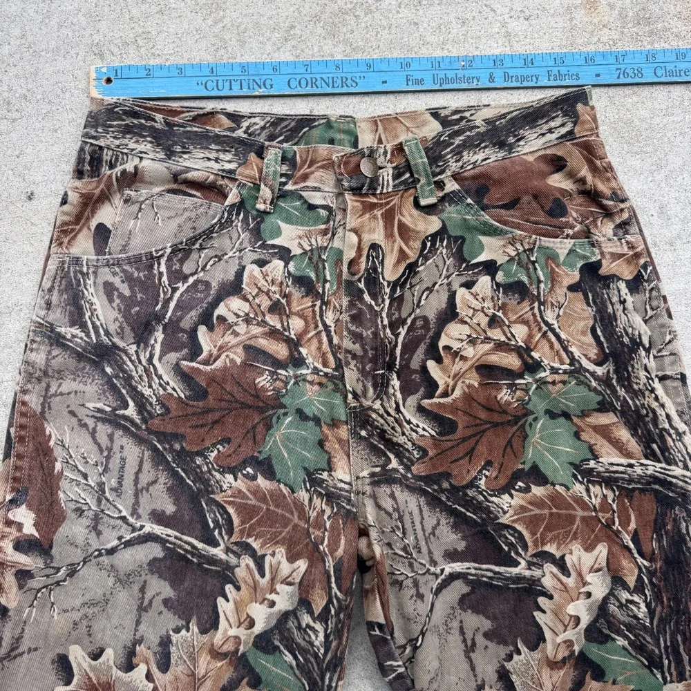 Wrangler Rugged Wear Men 32 Advantage Camo Shorts Made in USA Utility Vintage